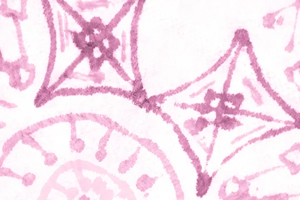 Ornamento antico. Texture etnica astratta rosa. — Foto Stock