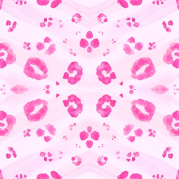 Frontera de leopardo rosa. Piel de Pantera Girly Repetir. —  Fotos de Stock