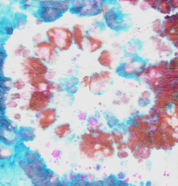 Renkli kravat boyası. Sanrı gördüren hippi dokusu 