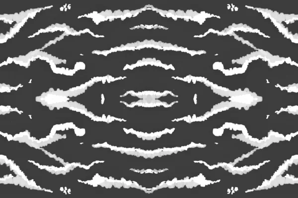 Seamless Zebra Pattern. Abstract Animal Texture. — Stock Photo, Image