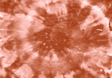 Dairesel Su Elbisesi. Renkli Çoklu Boyama. 