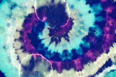 Batik mürekkep deseni. Hippi Çemberi Kaleydoskop. 