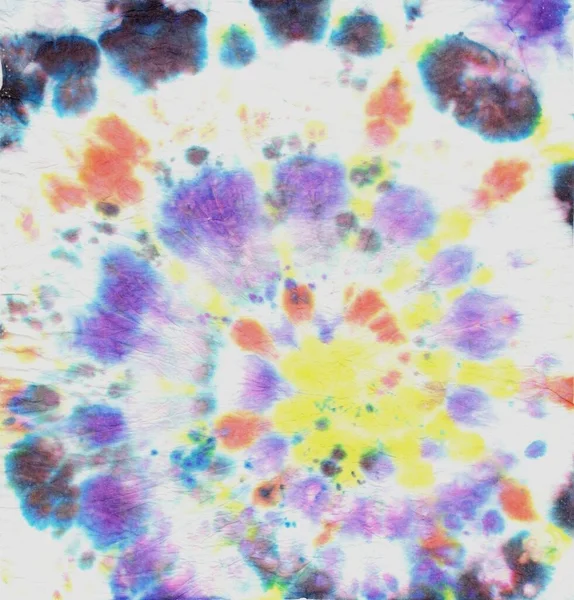 Hippi Işık Tarzı. Kumaş için renk dokusu 