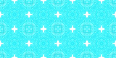 Etnik Soyut Suluboya Deseni. 