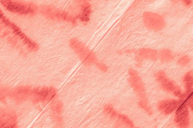 Yaşayan Mercan Ogee deseni. Boyalı Arkaplan. 