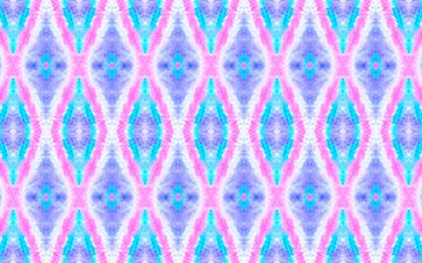 Ikat Sanatının Kusursuz Patterimi.