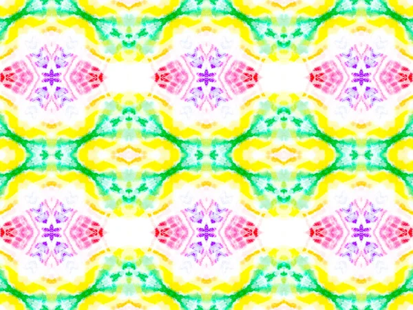 텍스처 민족 수채 색 패턴. — 스톡 사진