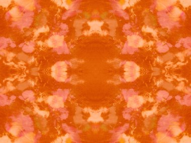 Kusursuz Autumn Shibori Batik Print. Suluboya 