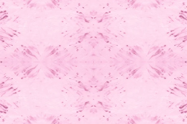 Rosa sömlös Tie Dye Batik Print. Akvarell — Stockfoto