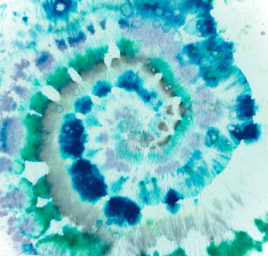 Boya sarmalı bağla. Mavi Batik Yazıcı. Kravat Ölüm Çemberi 