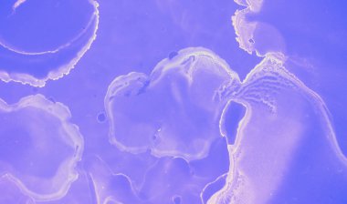 Soyut Boyama Arkaplanı. Mavi Çağdaş 