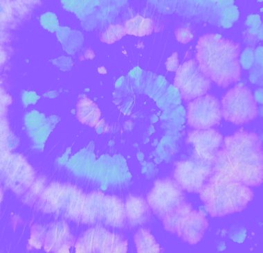 Pastel Hippi Gömleği. Soyut Spiral Tasarım. 