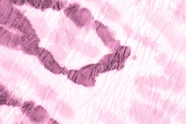 Pembe Yaz Ogee Ikat. Batik Biçimini Bağla. 