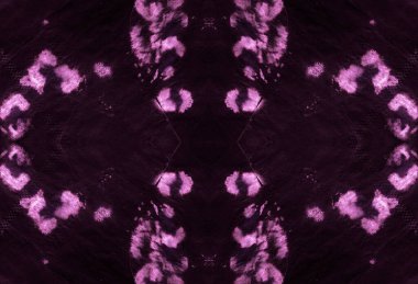 Suluboya desenli leopar. 