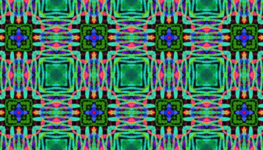 Sulugöz Kaleydoskop Deseni. 