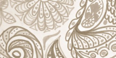 Paisley Çiçek Tarzı. Yırtık Geleneksel Yazdırma. 