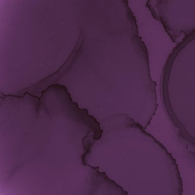 Burgundy Şarap İllüstrasyonu. Suluboya Koyu 