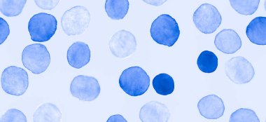 Kusursuz Daire Şablonu. Suluboya Sıçrama 