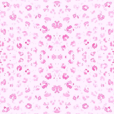 Pembe leopar deseni. Nazik Panter Derisi Tekrarla. 