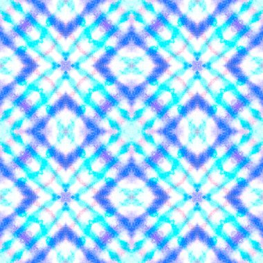 Suluboya Rhombus Deseni. 