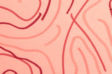 Karalama Karalaması. Gradyan çizgi dokusu. Turuncu 