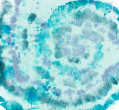 Boya sarmalı bağla. Mavi Sanatsal Yazdırma. Tye Die 