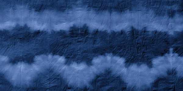 İndigo çizgili boya izi. Gökyüzü Grunge Etnik 