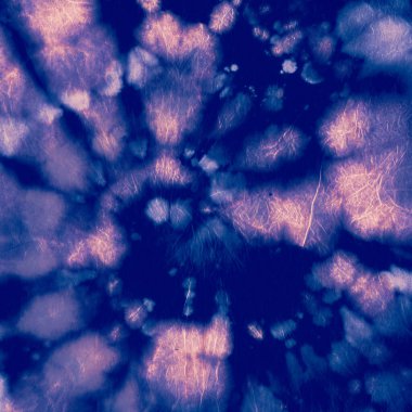 İndigo kravat boyası. Renk Kalıbı. Hippi Sanatı 