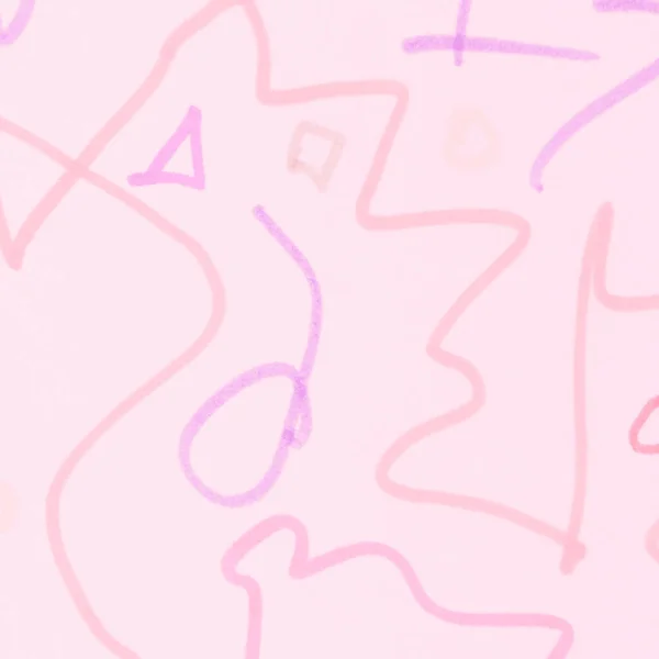 Grunge Scribbles. Rosa linjen, textur. Anbudsförfarande — Stockfoto