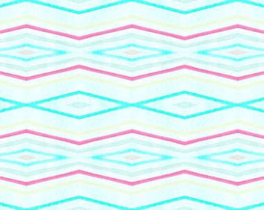 Kusursuz Rhombus Deseni. Suluboya Elmas 