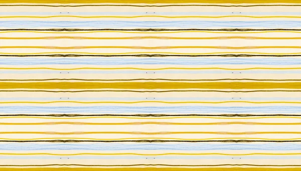 Seamless Hand Drawn Stripes. Gold and White Retro — Stock Photo, Image