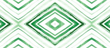 Etnik Elmas. Suluboya Rhombus Arkaplanı. 