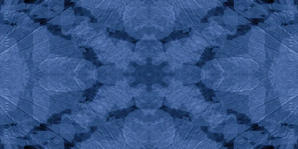 Trekantiga Shibori. Nattlinne Dye Indigo. Handskar — Stockfoto