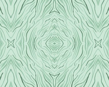 Yeşil Kusursuz Zebra Şablonu. Moda Afrikalı 