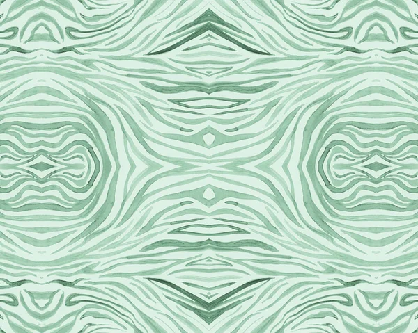 Padrão Zebra sem costura verde. Abstrato africano — Fotografia de Stock