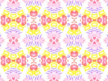 Suluboya Amerikan Yerlisi Navajo Deseni.