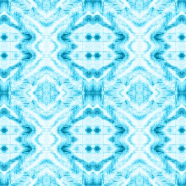 Suluboya Etnik Tye-Boyalı Doku.