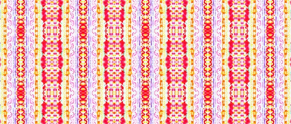 Seamless Watercolor African Pattern.