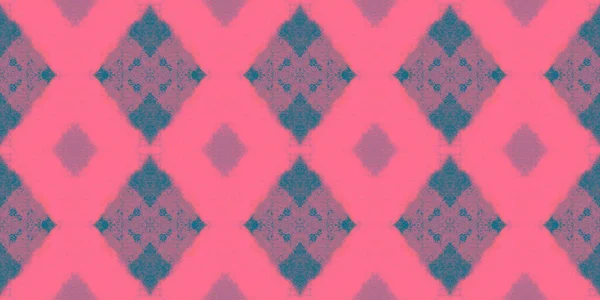 Watercolor Ikat Chevron Print. — стокове фото