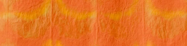 Orange Ikat Design. Bind och Dye Shibori. Abstrakt — Stockfoto