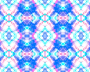 Suluboya Kaleydoskop Deseni. 