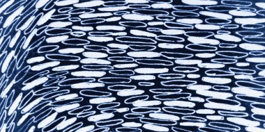 Soyut Mark Scribble. Denizcilik Çizimi Çizildi. 