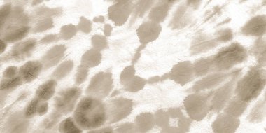 Yanmış Tie Boya Gömleği. Kırık Vuruş Yazdırma. 