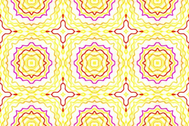 Kusursuz Suluboya Portekiz Deseni. 