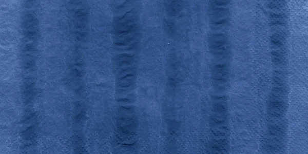 Indigo Stripe Batik Print. Ocean Traditional — Stock Photo, Image