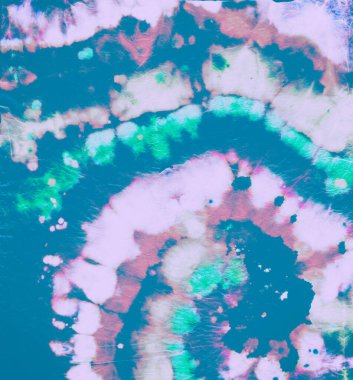 Boyalı tişört. Pembe Batik kumaş. Kravat Ölüm Sanatı 