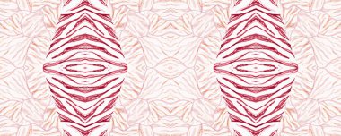 Kusursuz Çizgili Duvar Kağıdı. Pembe Soyut Afrikalı 