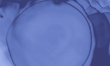 Mavi mürekkep dokusu. Mermer duvar kağıdı. Grafiksel 