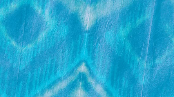 Blue Teal Ikat Design. Tie Dye Shibori. Abstract — Stock Photo, Image