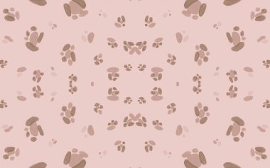 Pembe yabani hayvan taklidi. Çıplak Retro Leopar Derisi 